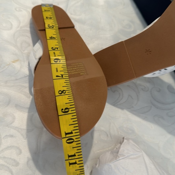 Splendid Salvia Embroidered Eyelet Slide Sandal. Size 7.5 - Picture 10 of 14